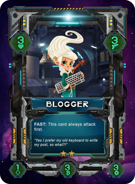 Blogger Card image
